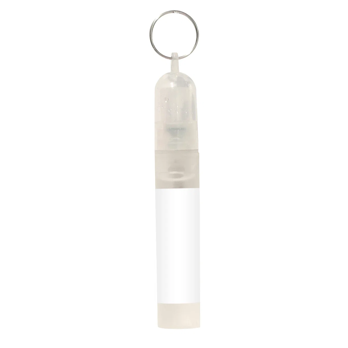 Clear lid version shown standing upright