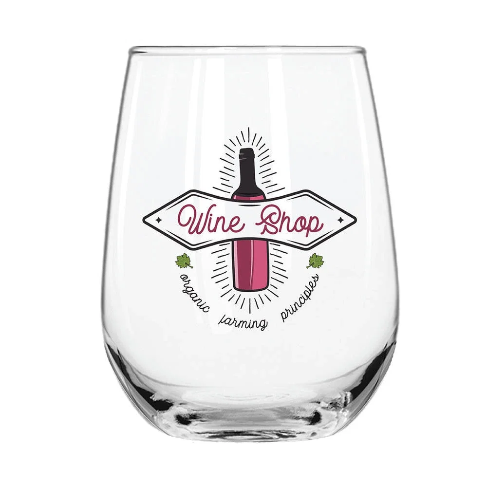 17 oz. Stemless Wine Glass — view 3