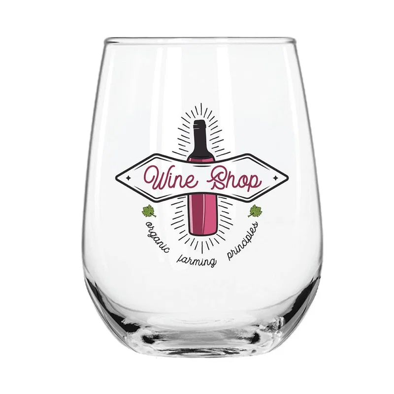 17 oz. Stemless Wine Glass — view 3