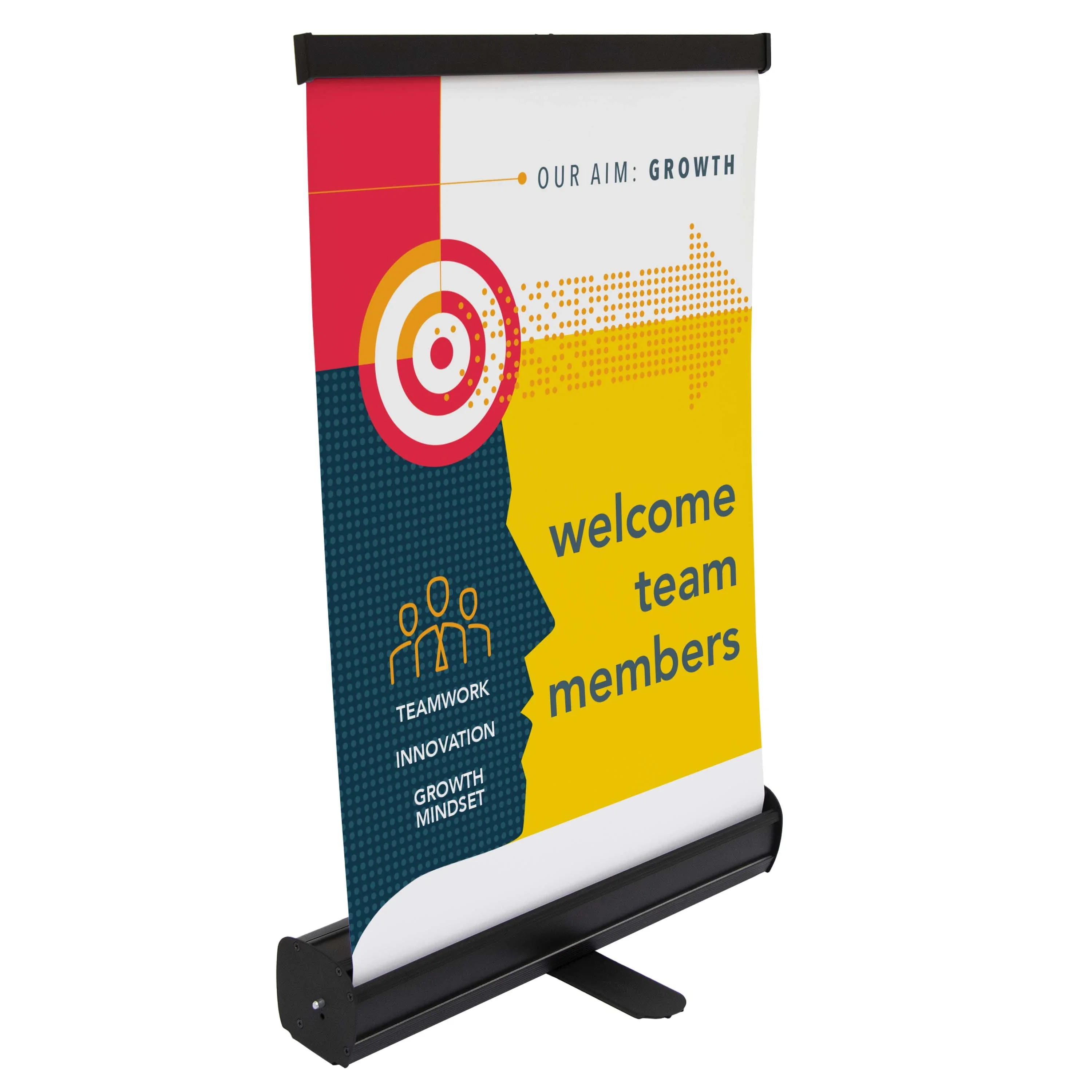 18" Economy Tabletop Retractor Kit (No-Curl Hybrid Media) — view 4