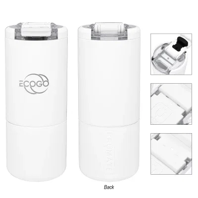 Eighteen ounce tumbler with a smooth matte finish