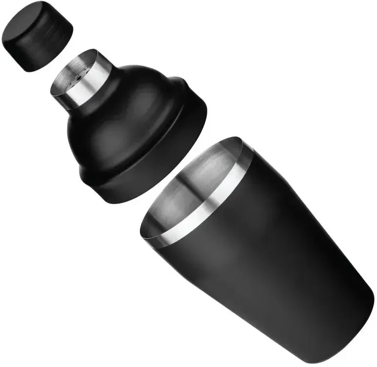 Custom Engraved Stainless Steel Cocktail Shaker - 18 oz. — view 4