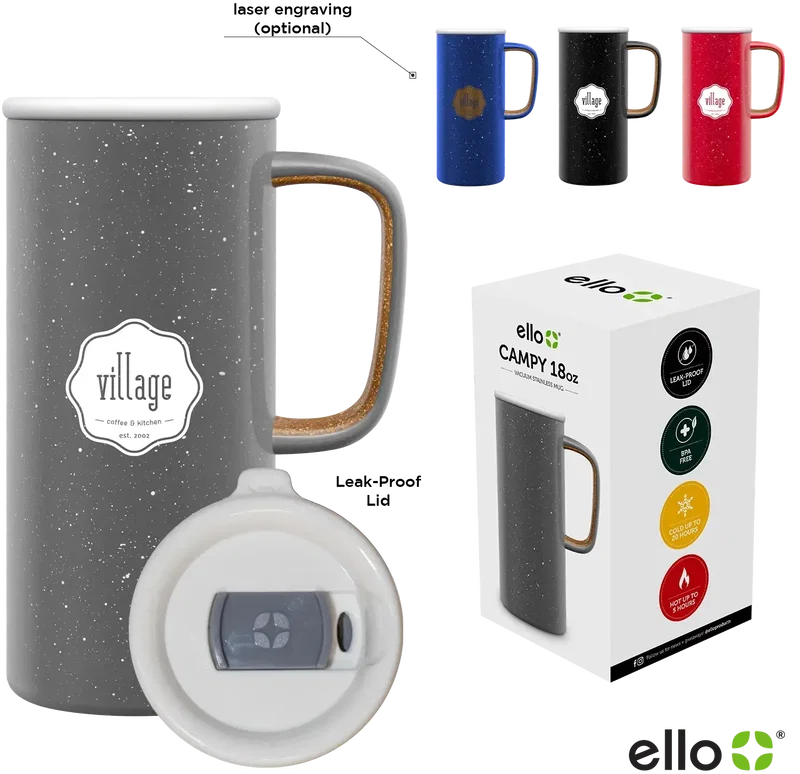 Custom Stainless Camp Mug (18 oz) — view 3