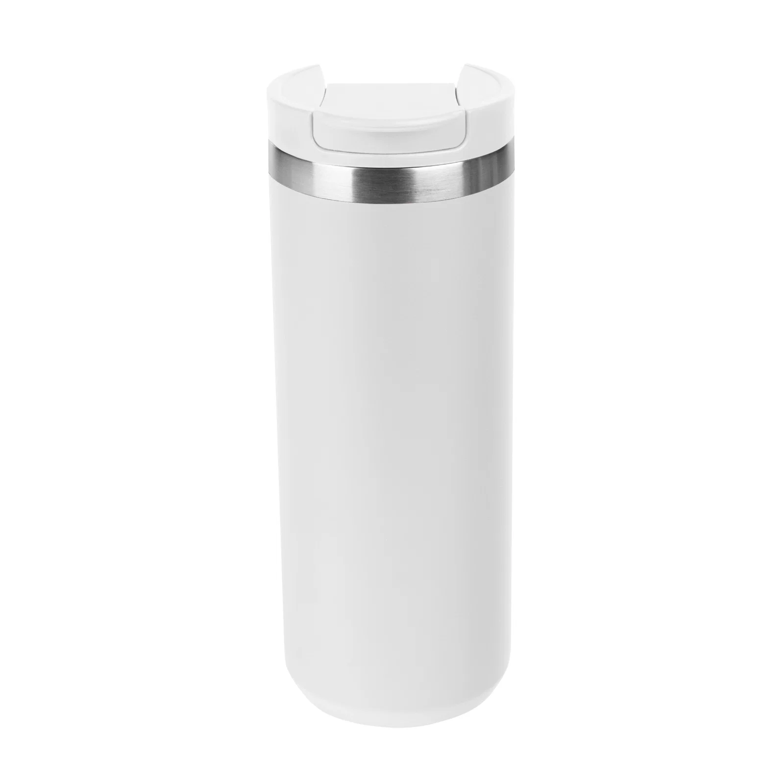 Gray version angled beside its screw top