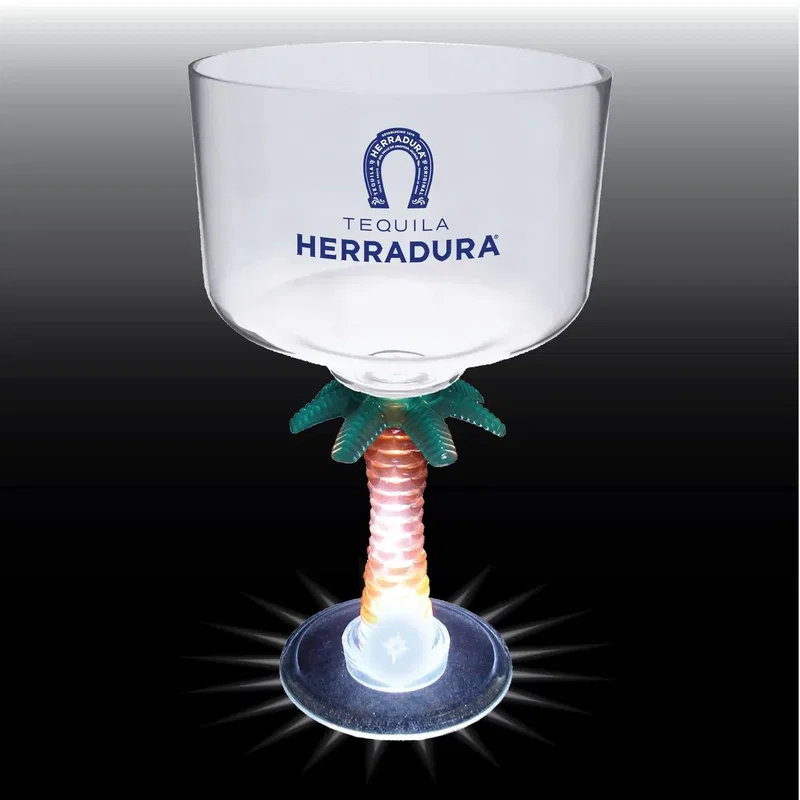 18 oz. Novelty Stem Plastic Wine Goblet — view 6