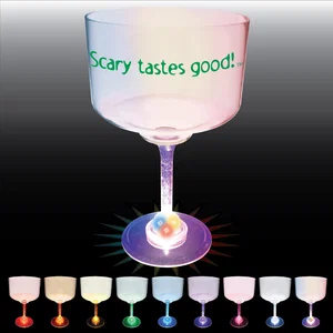 18 oz. Plastic Stem Margarita Glass