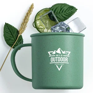18 Oz Wheat Cup With Handle