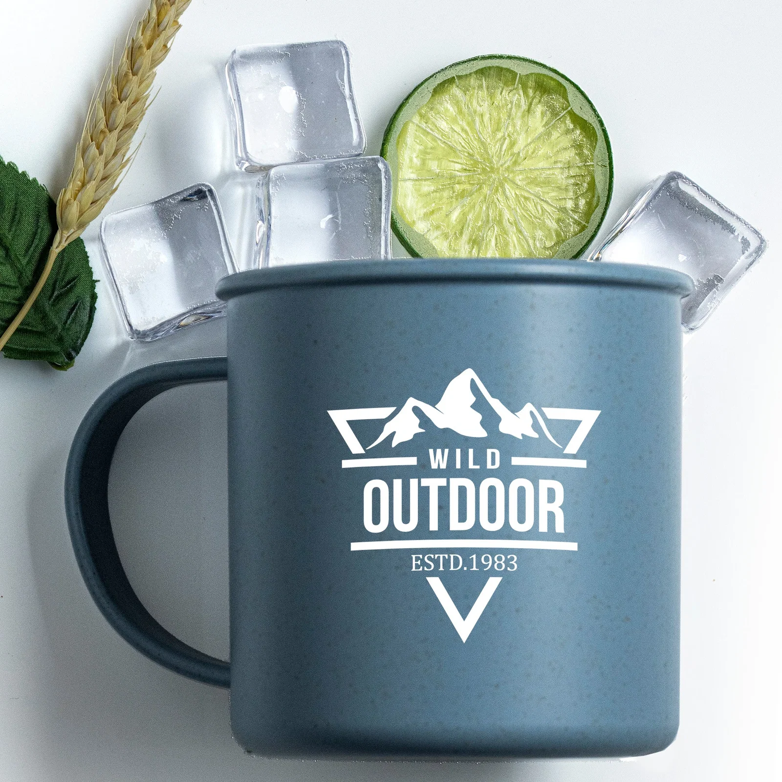 18 Oz Wheat Cup With Handle — view 2