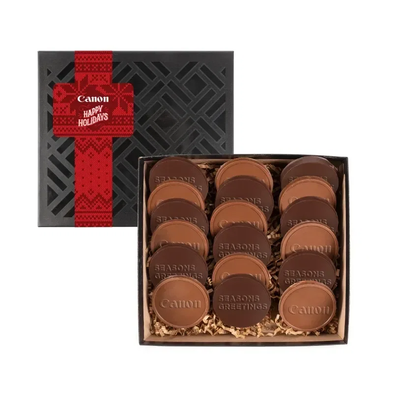18 Round Cookies Deluxe Gift Box — view 2