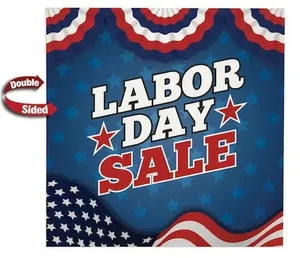18" x 18" Corrugated Plastic Sign (Double-Sided)