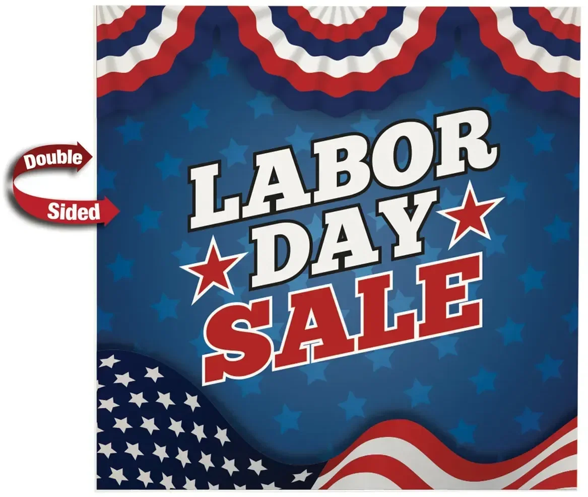 18" x 18" Corrugated Plastic Sign (Double-Sided) — view 3