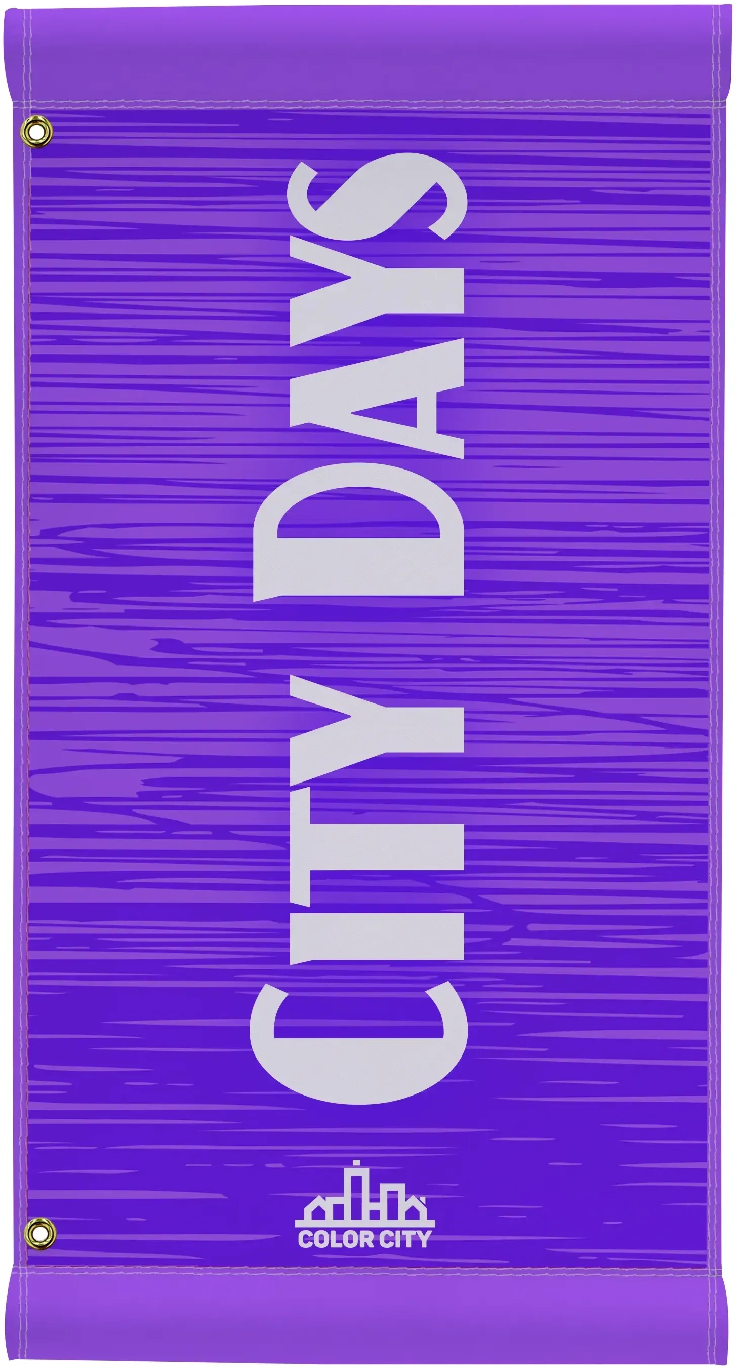 18" x 36" Nylon Boulevard Banner Single-Sided — view 2