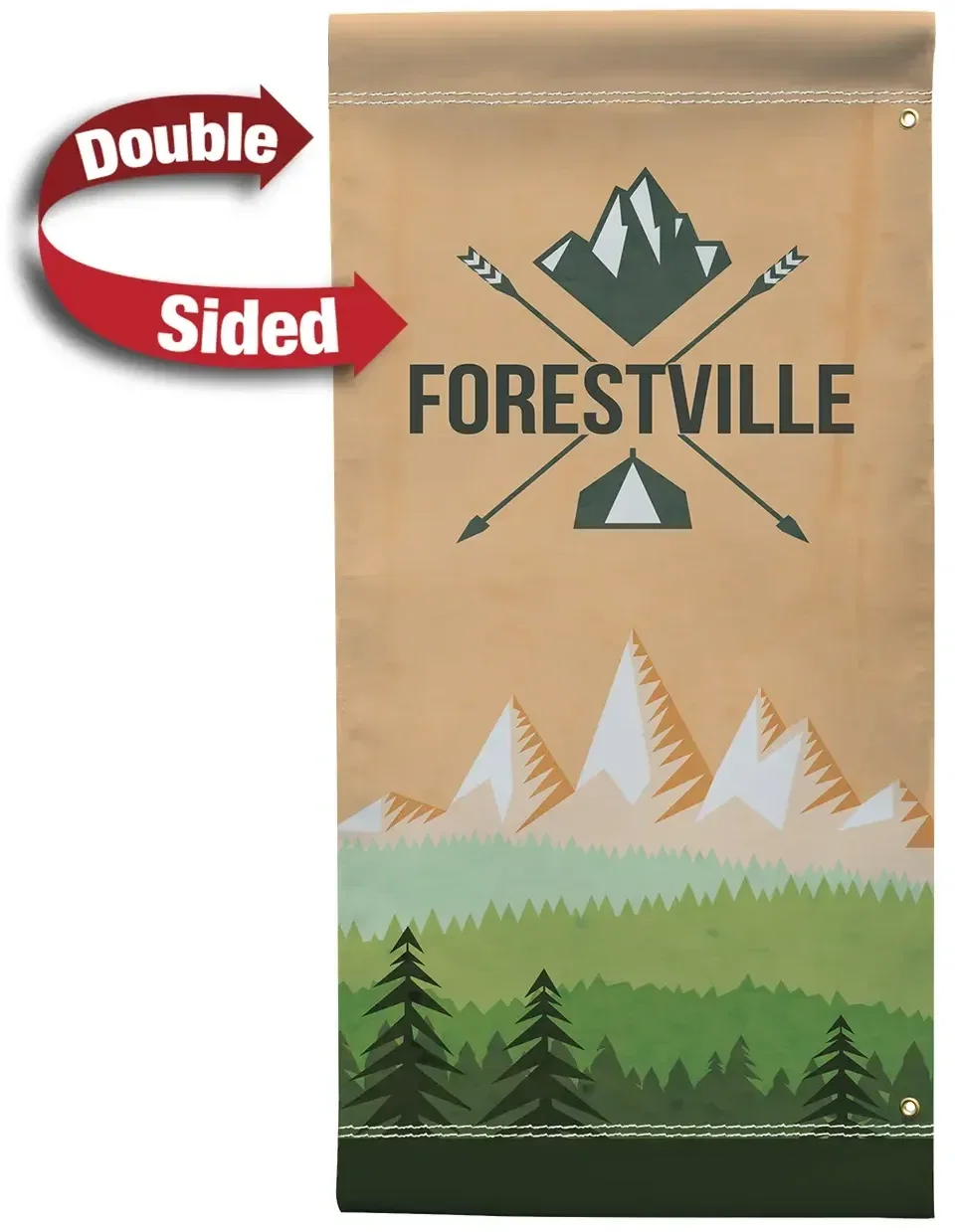 18" x 36" Vinyl Boulevard Banner Double-Sided — view 2
