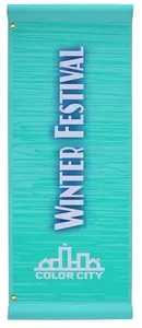 18" x 48" Nylon Boulevard Banner Single-Sided