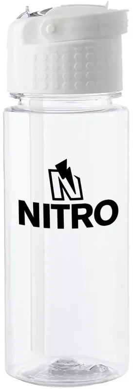 Custom Logo Plastic Water Bottle - 18oz — view 2