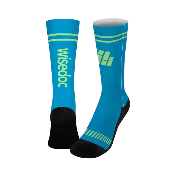 19" Dye Sublimated Socks (Pair)