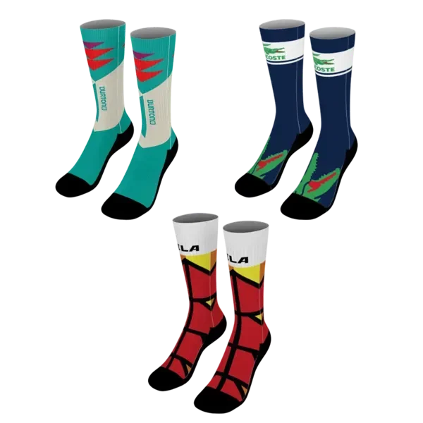 19" Dye Sublimated Socks (Pair) — view 2
