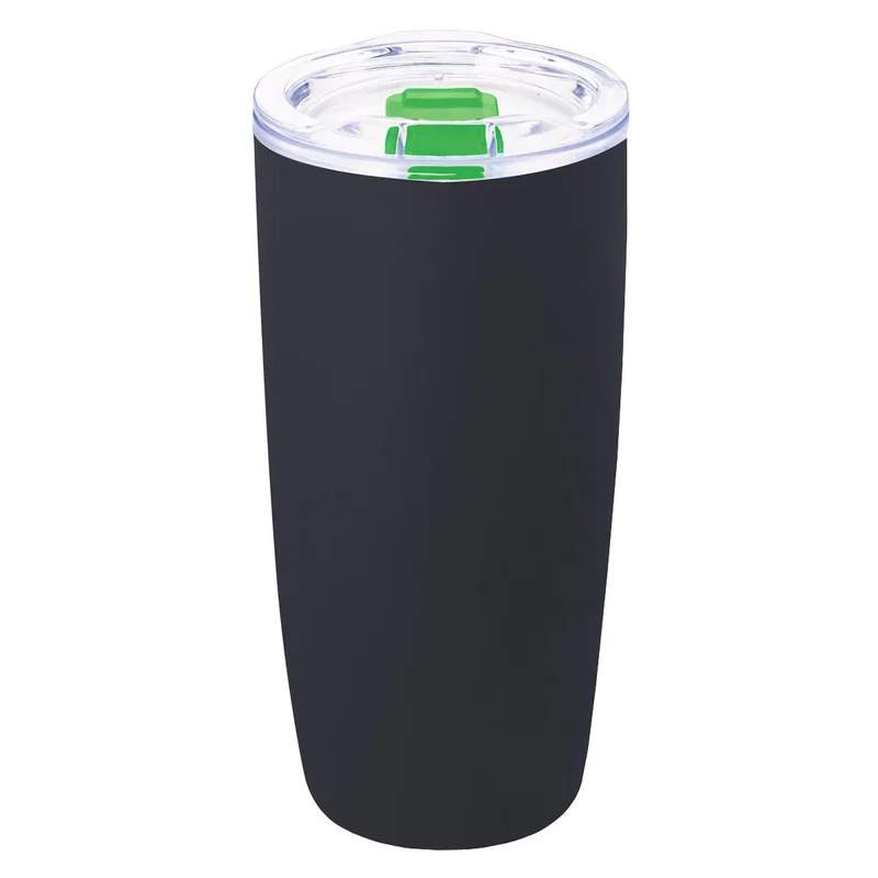Whole tumbler shown from slider to bottom