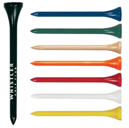 Branded Golf Tee Set - Customizable Driver Tees (2-3/4" Tall)