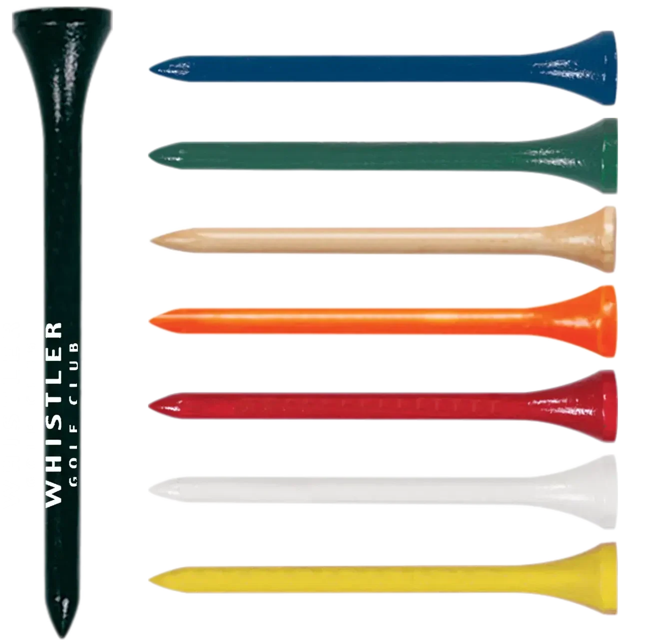 Branded Golf Tee Set - Customizable Driver Tees (2-3/4" Tall) — view 2