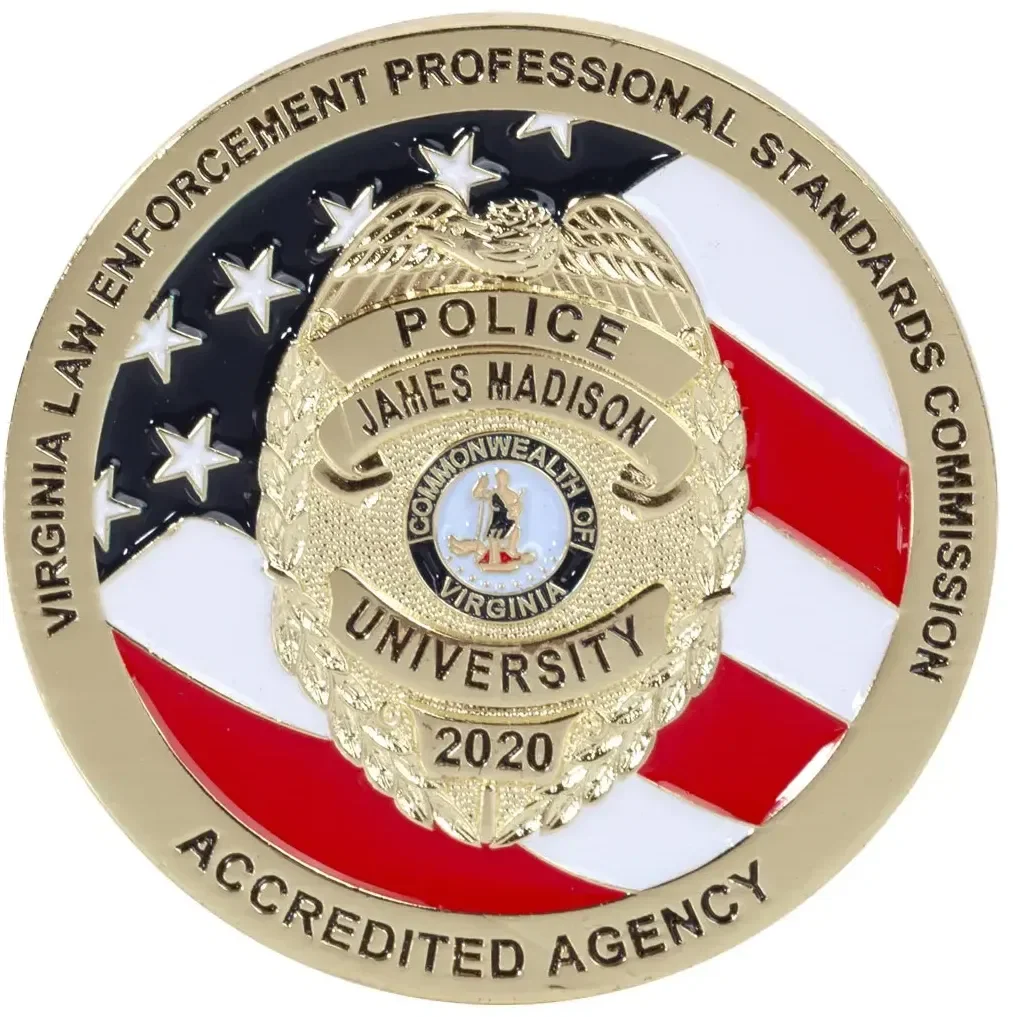 Custom Zinc Challenge Coin - 2", 4 Colors, 1 Side — view 3
