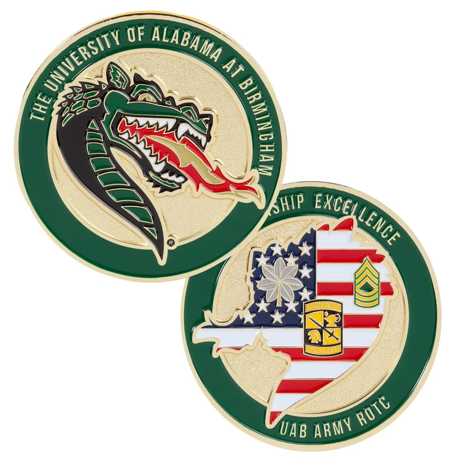 Custom Zinc Challenge Coins