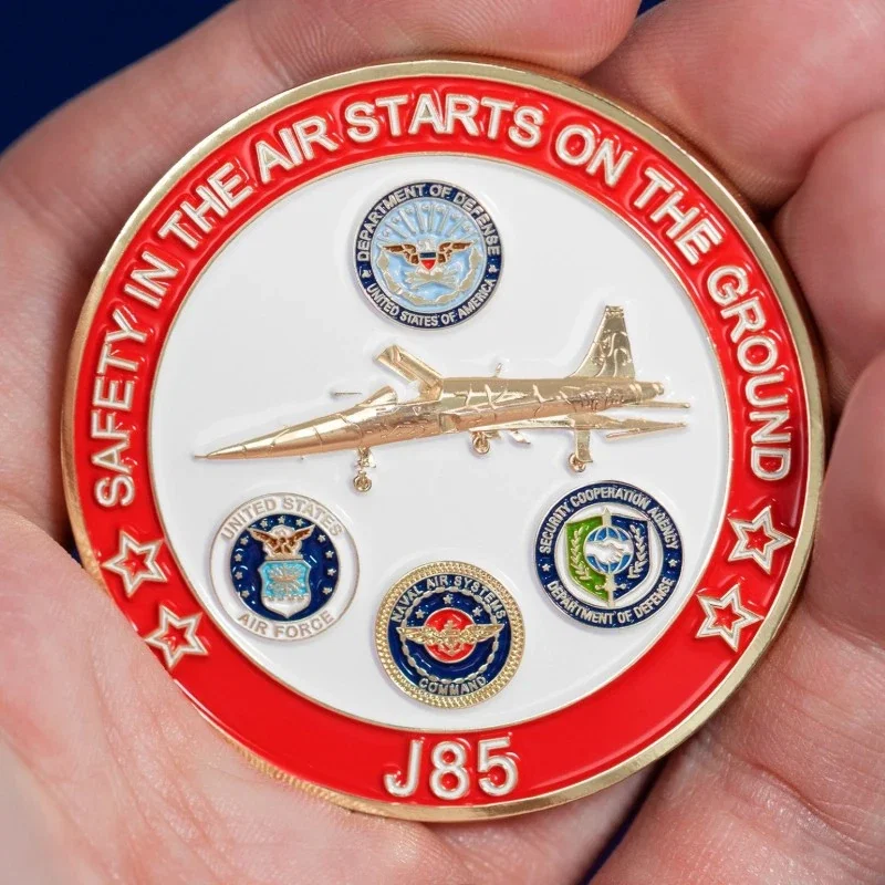 Custom Zinc Challenge Coins — view 2