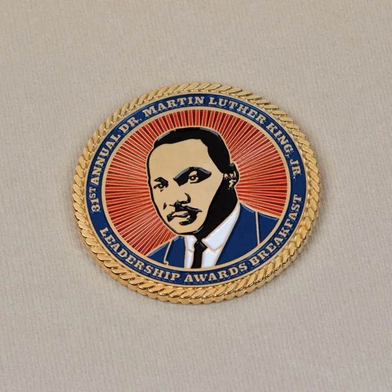 Custom Zinc Challenge Coins — view 3