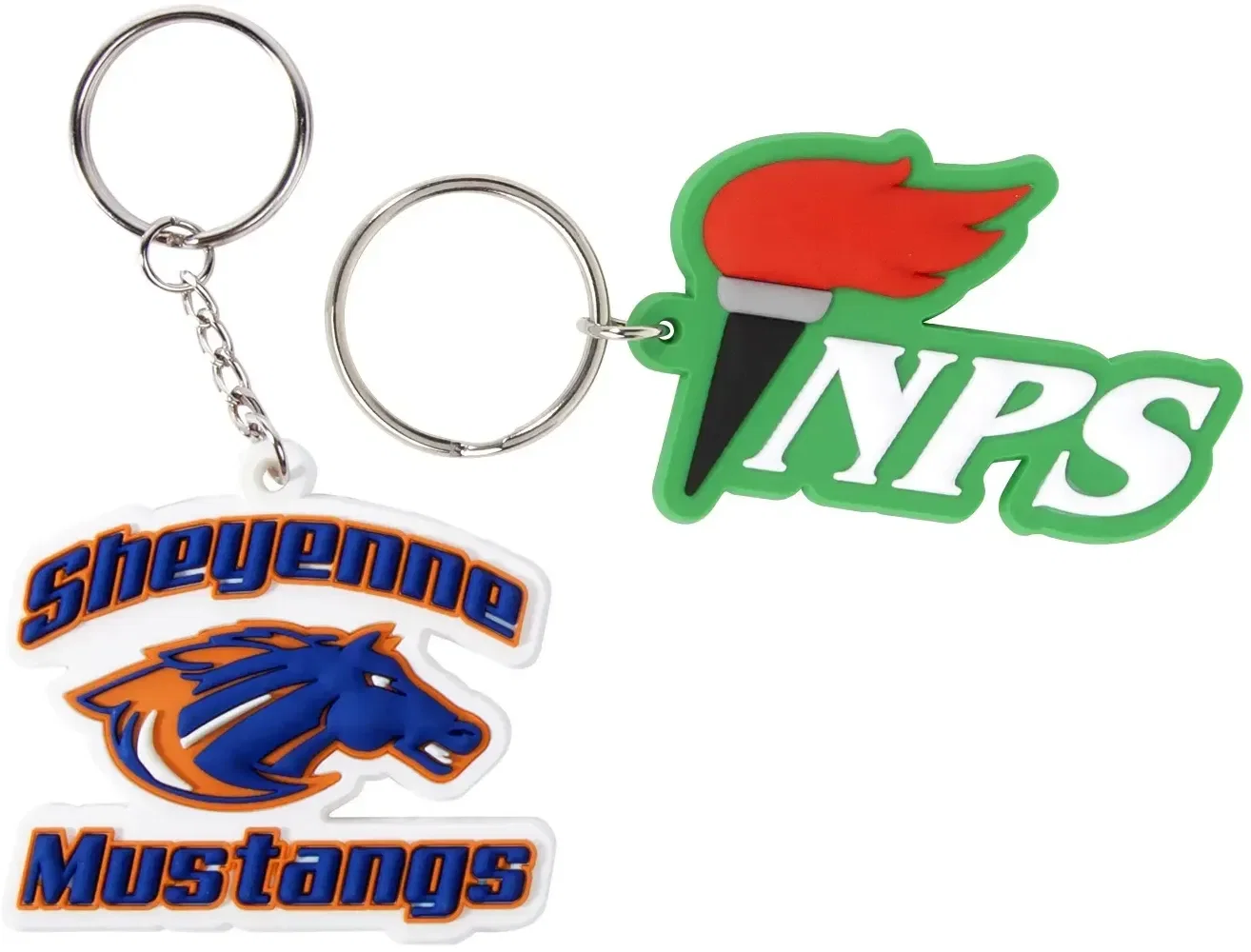Custom PVC Key Chains - 2.5" 3D Tags — view 2