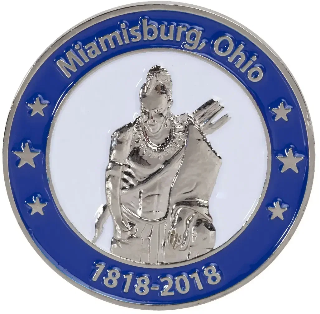 Custom Zinc Challenge Coins (2.5", 4 Colors, 2 Sided) — view 4
