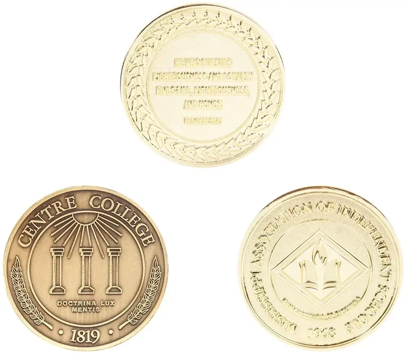 Personalized Brass Challenge Coin — view 5