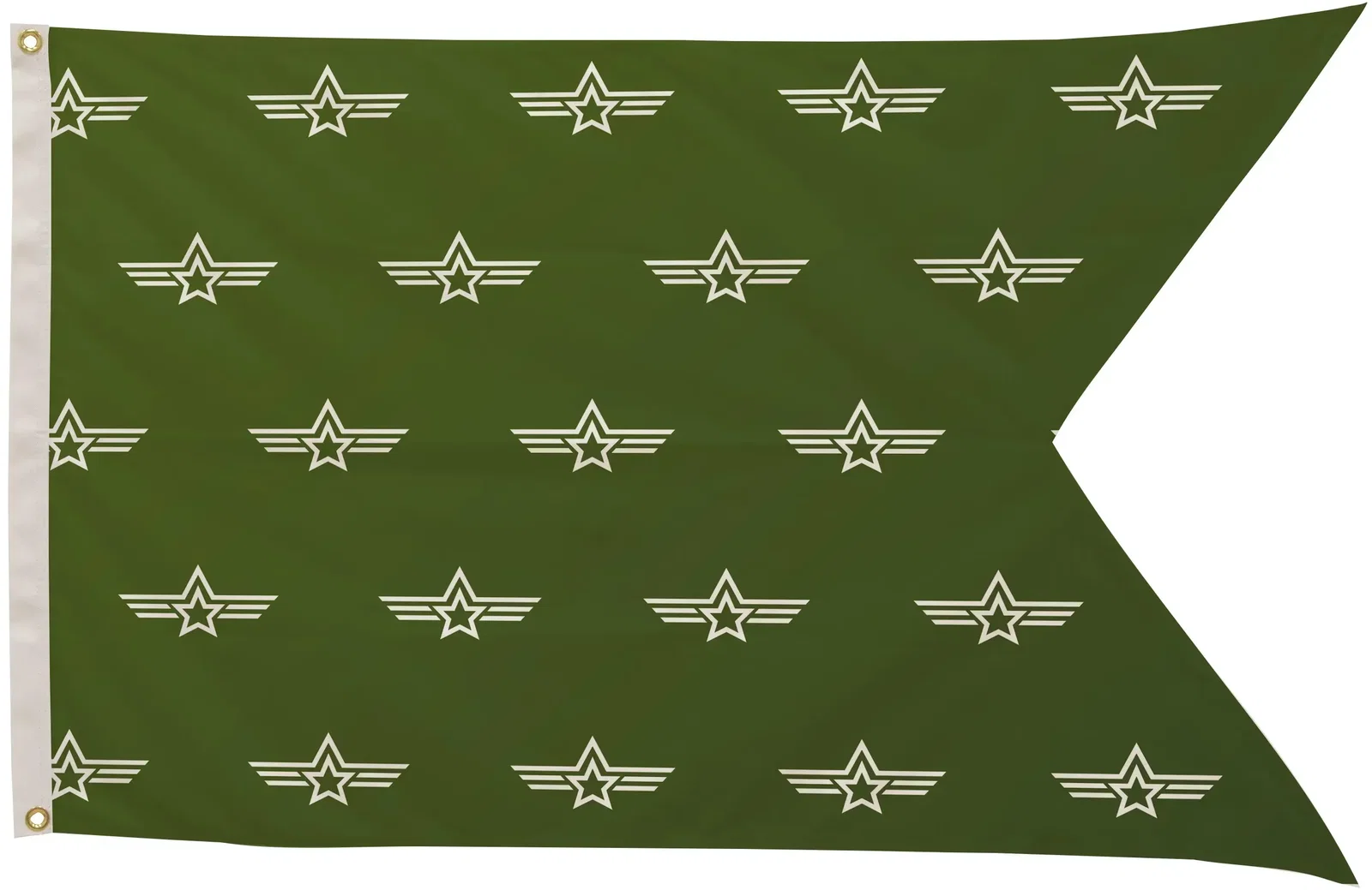 2.5' x 4' Polyester Guidon Flag Single-Sided — view 2