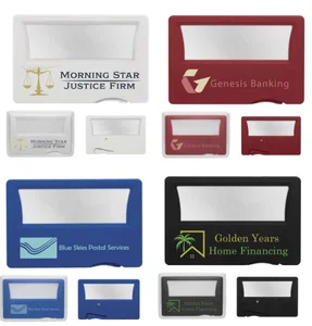 2.5x Light Up Credit Card Magnifier