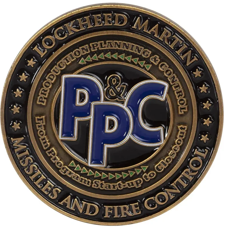 Custom Zinc Challenge Coins - 2.75" (4 Colors - 1 Side) — view 4