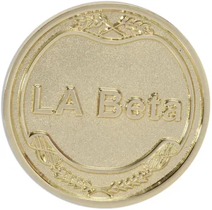 Custom Brass Challenge Coin - 2.75" (No Color Fill)