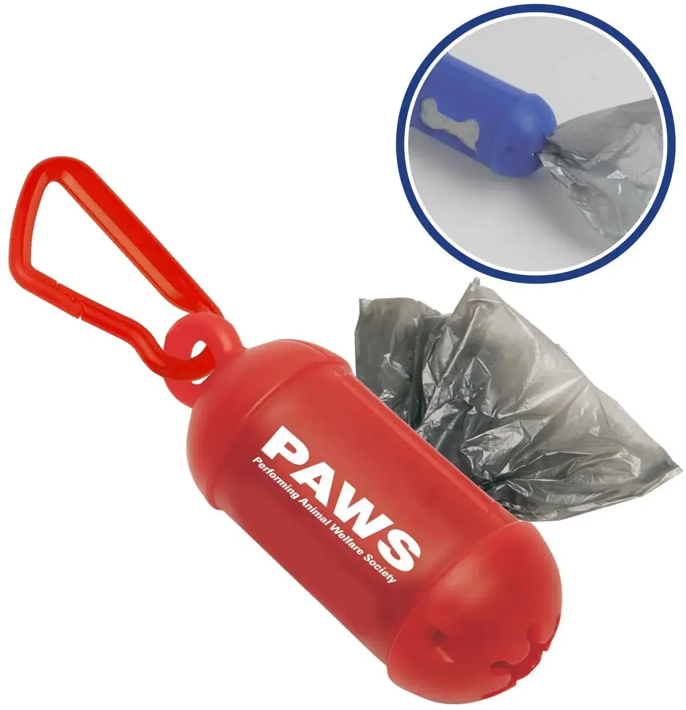 Bag Dispenser w/ Carabiner — view 2