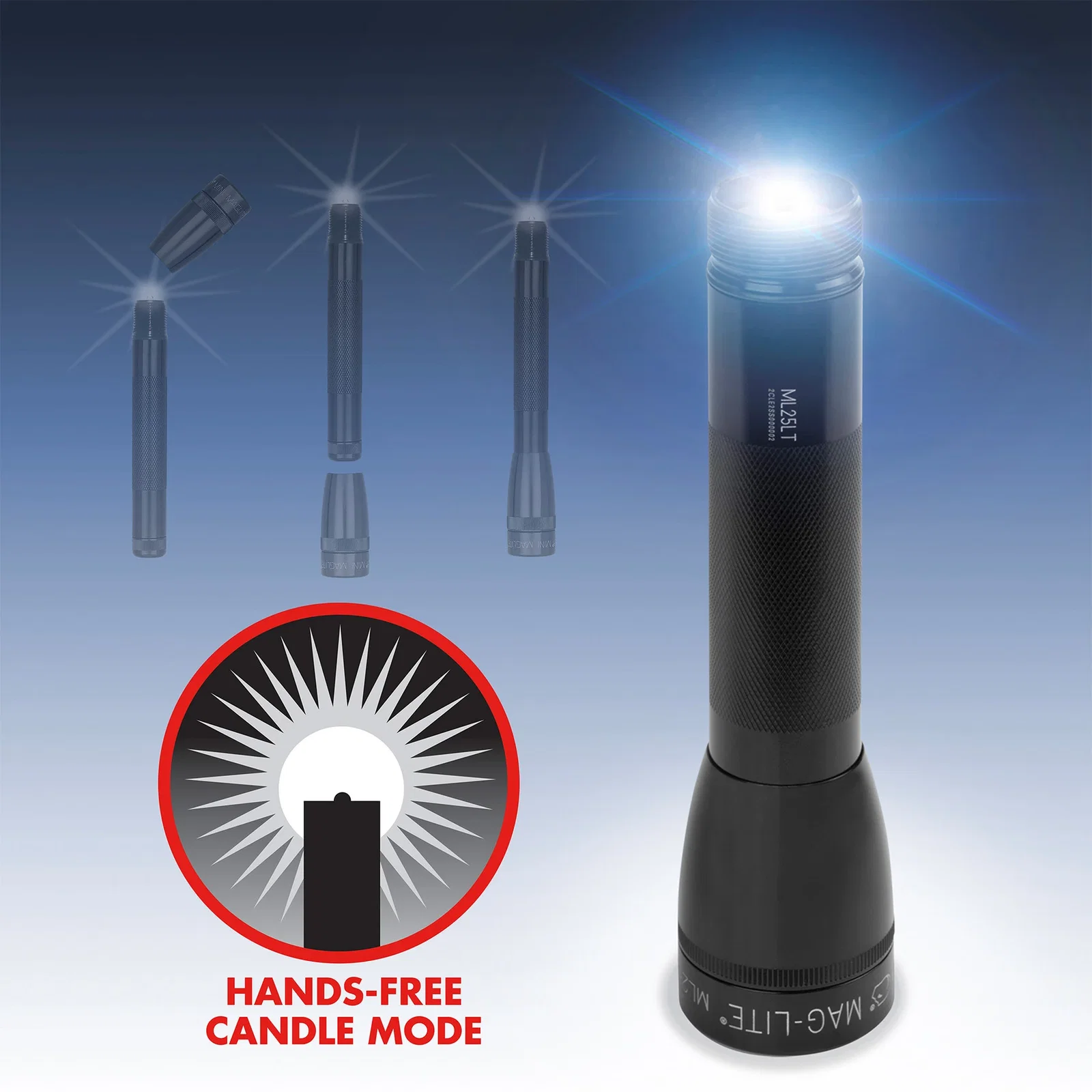 2 Cell C LED Maglite® Flashlight — view 2