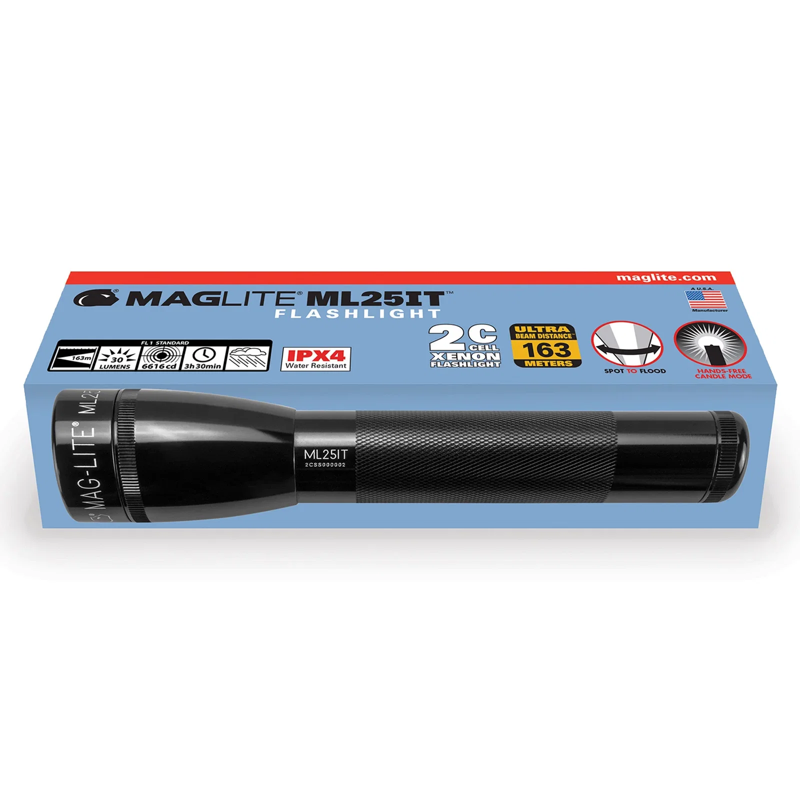 2 Cell C Maglite® Xenon Flashlight — view 2