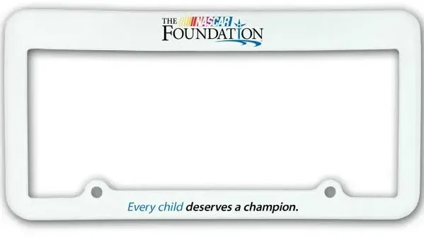Customized 2 Holes License Plate Frame — view 5