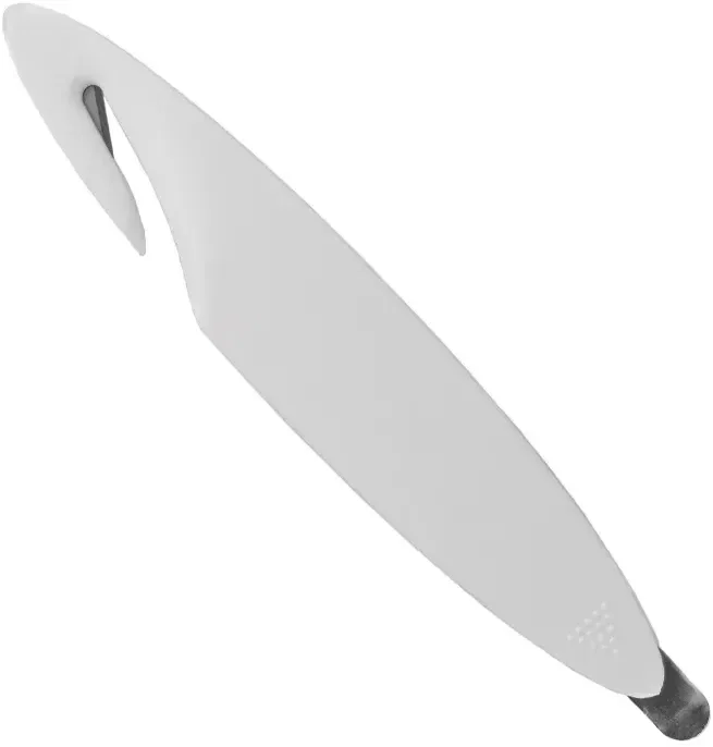 Letter Opener/Staple Remover. Two-in-one plastic letter opener and staple remover for office desk gifts, view 2