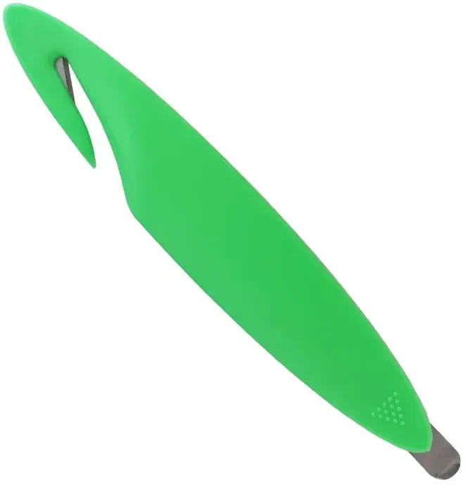 Letter Opener/Staple Remover. Two-in-one plastic letter opener and staple remover for office desk gifts, view 5