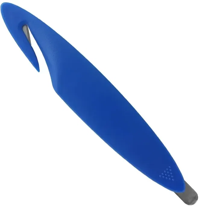 Letter Opener/Staple Remover. Two-in-one plastic letter opener and staple remover for office desk gifts, view 6