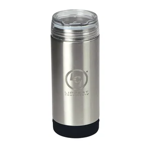 2-in-1 Stainless Steel Can Cooler Tumbler, 3" x 7.75", Laser Engraved