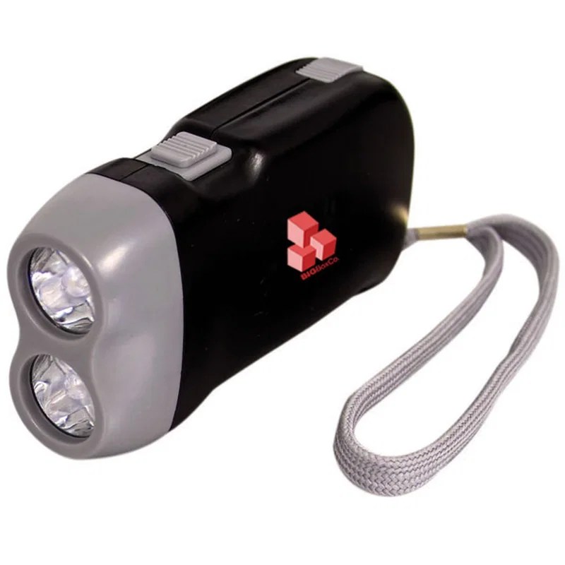 2 Led Hand Press Flashlight — view 1