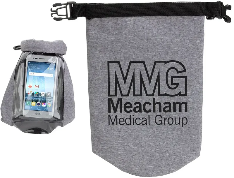 Personalized Waterproof Gear Bag with Touch-Thru Phone Pocket — view 5