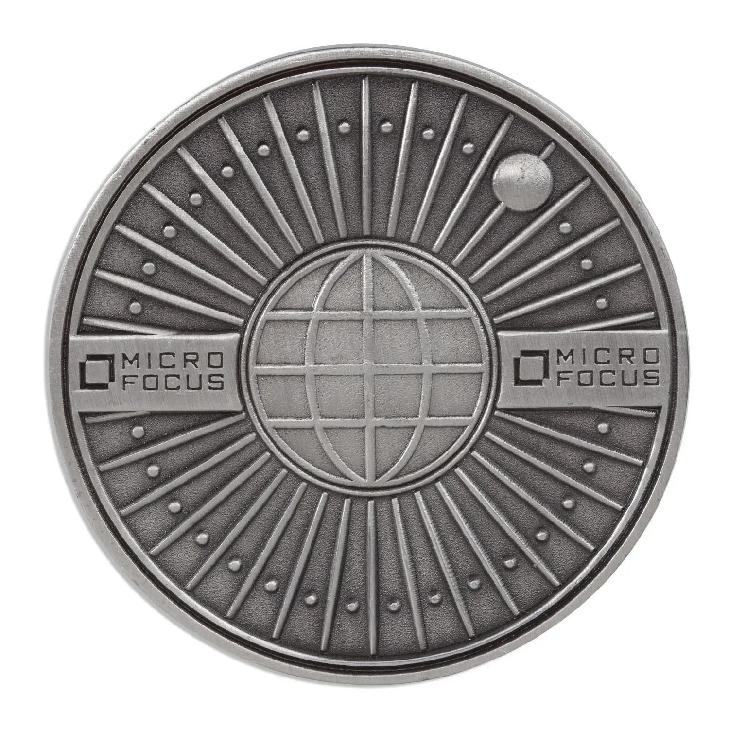 Branded Brass Challenge Coins — view 3