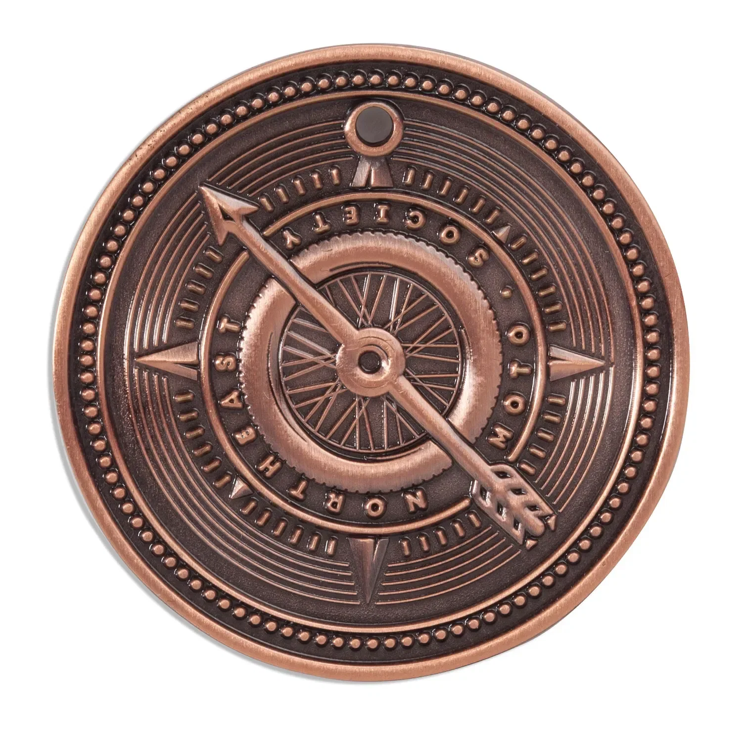 Branded Brass Challenge Coins — view 7