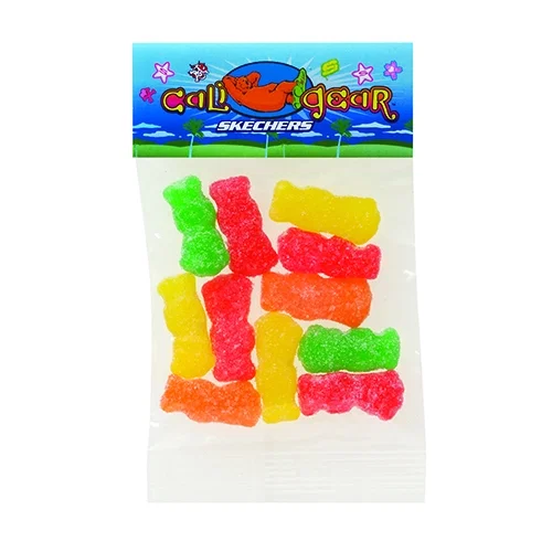 2 oz. Personalized Header Bag for Food & Candy Fillings — view 2
