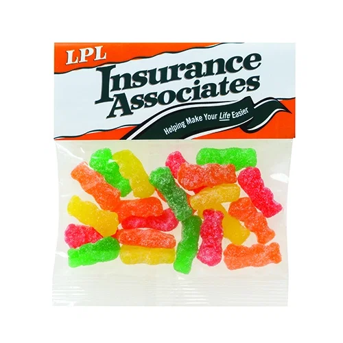 2 oz. Personalized Header Bag for Food & Candy Fillings — view 3