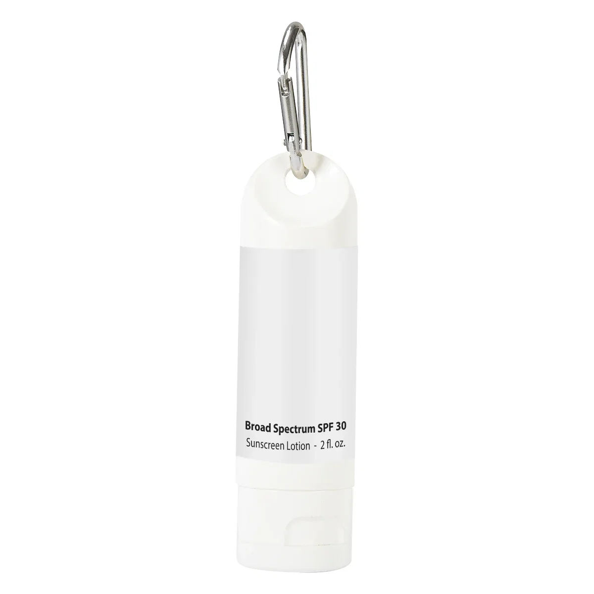 Label panel wrapping the slim lotion container